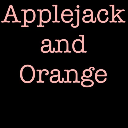 Applejack and Orange